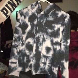 Blue tie day sweater